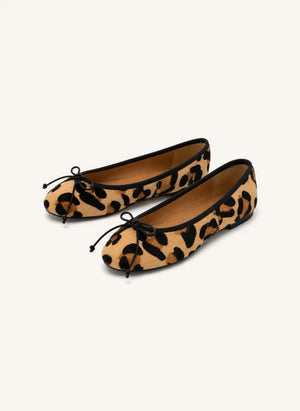 Smallable Kid - Zapatos de Ballet Leopardo Evina | Ecru