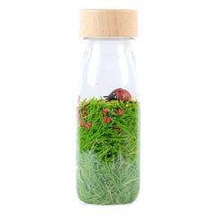 Petit Boum - Botella sensorial mariquitas