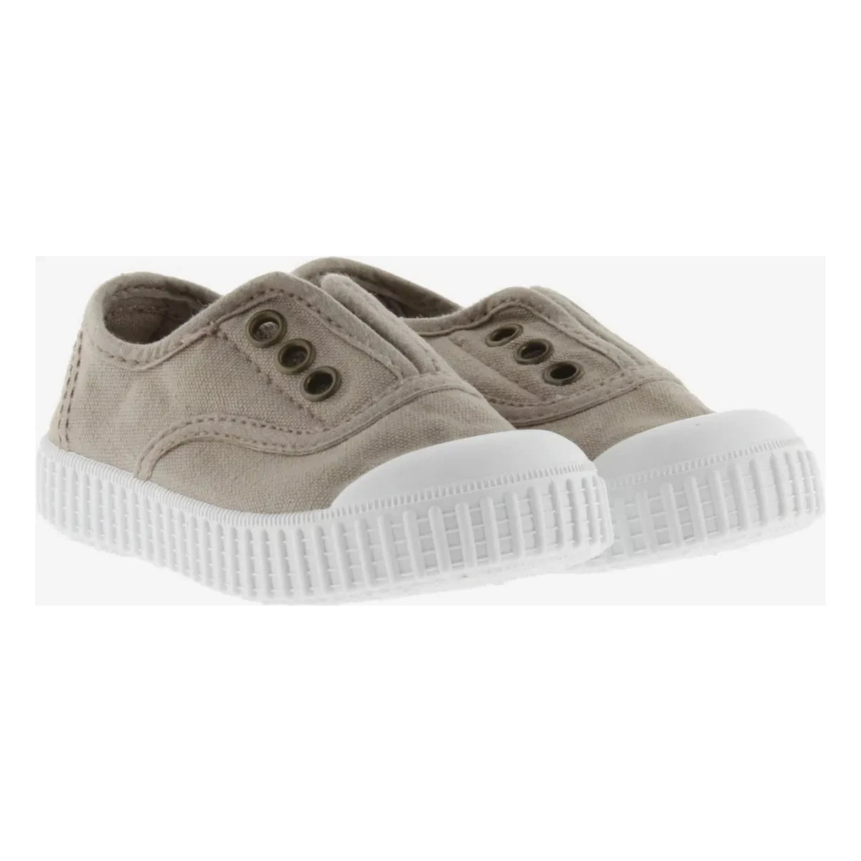 Victoria - Zapatillas Lon elásticas Inglesa | Beige