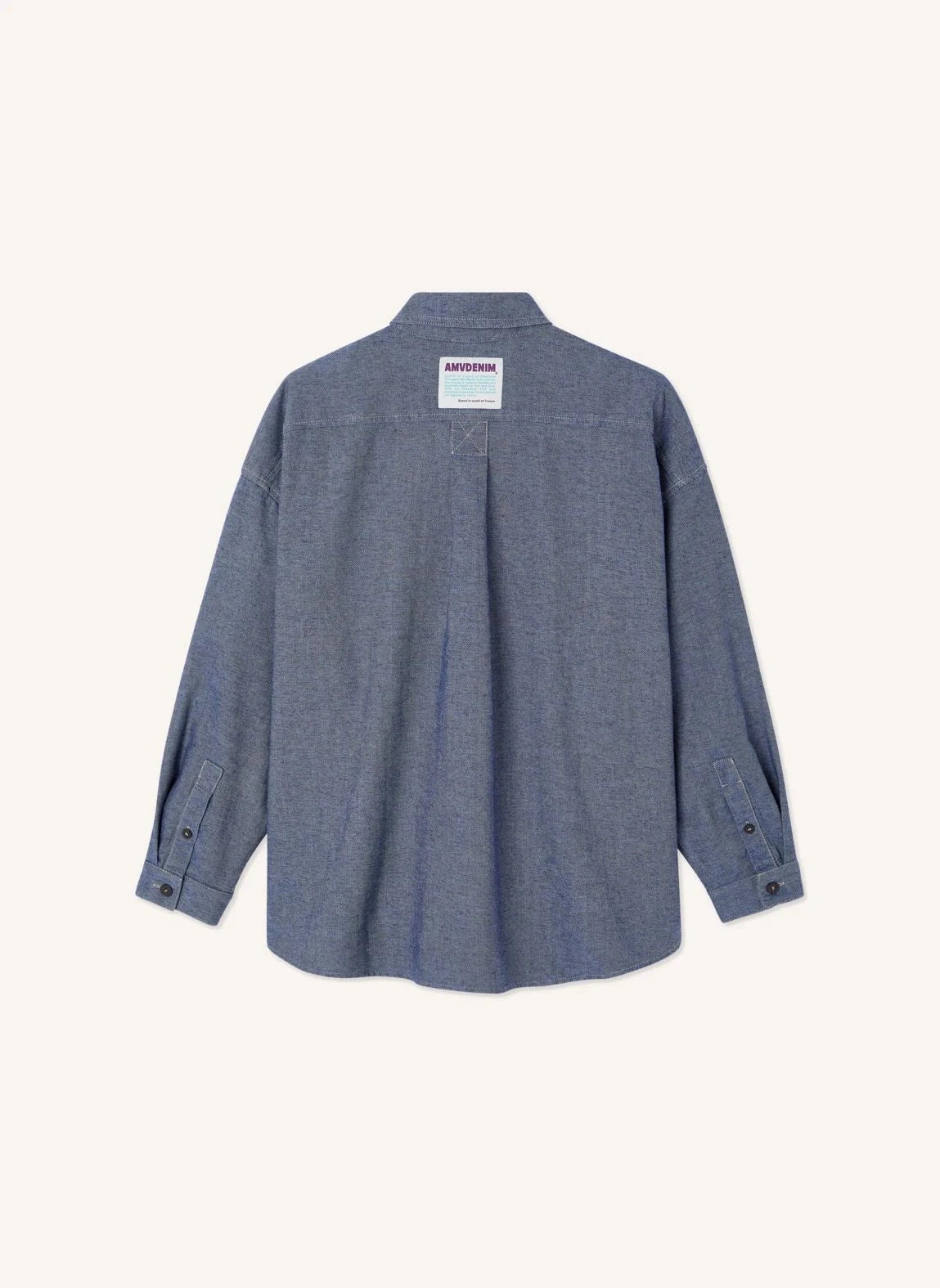 American Vintage - Lofway Pamuk Gömlek | Bleu stone
