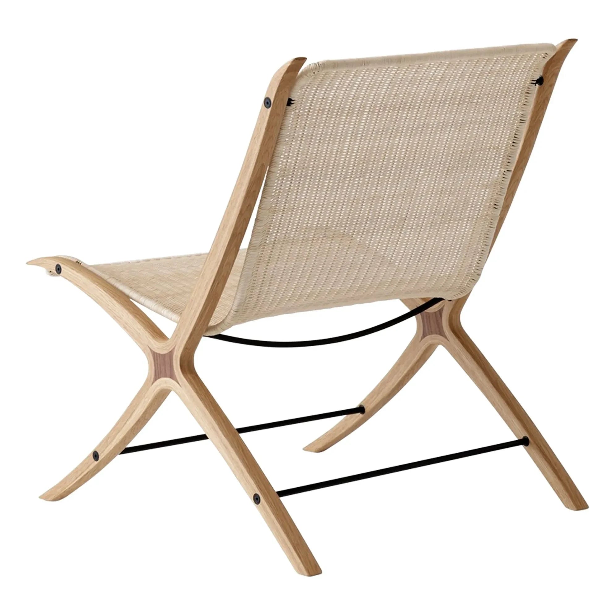 & Tradition - X HM10 lounge sandalye, Hvidt & Mølgaard | Doğal