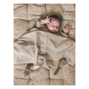 My Little Freckle - Manta Pointelle de Algodón Orgánico | Beige