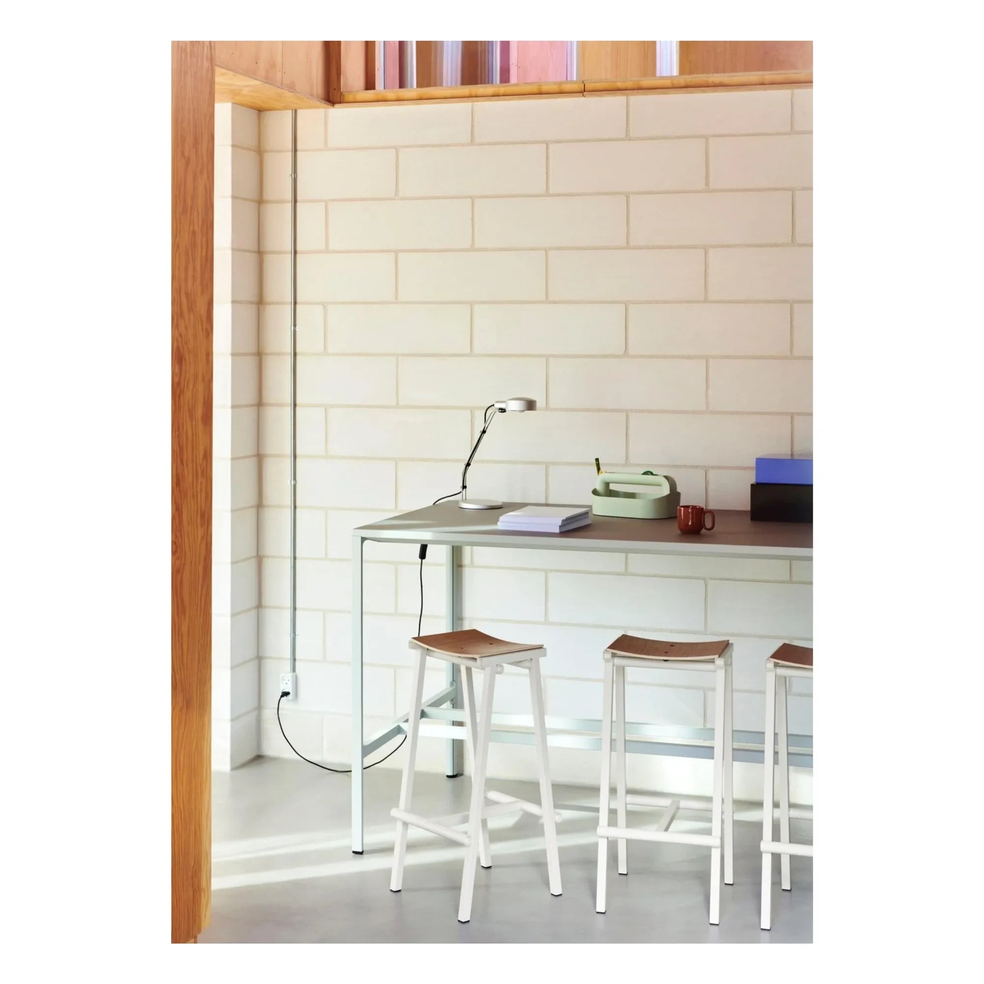 Hay - 65 cm Taburete alto Taburete 8 | Marfil