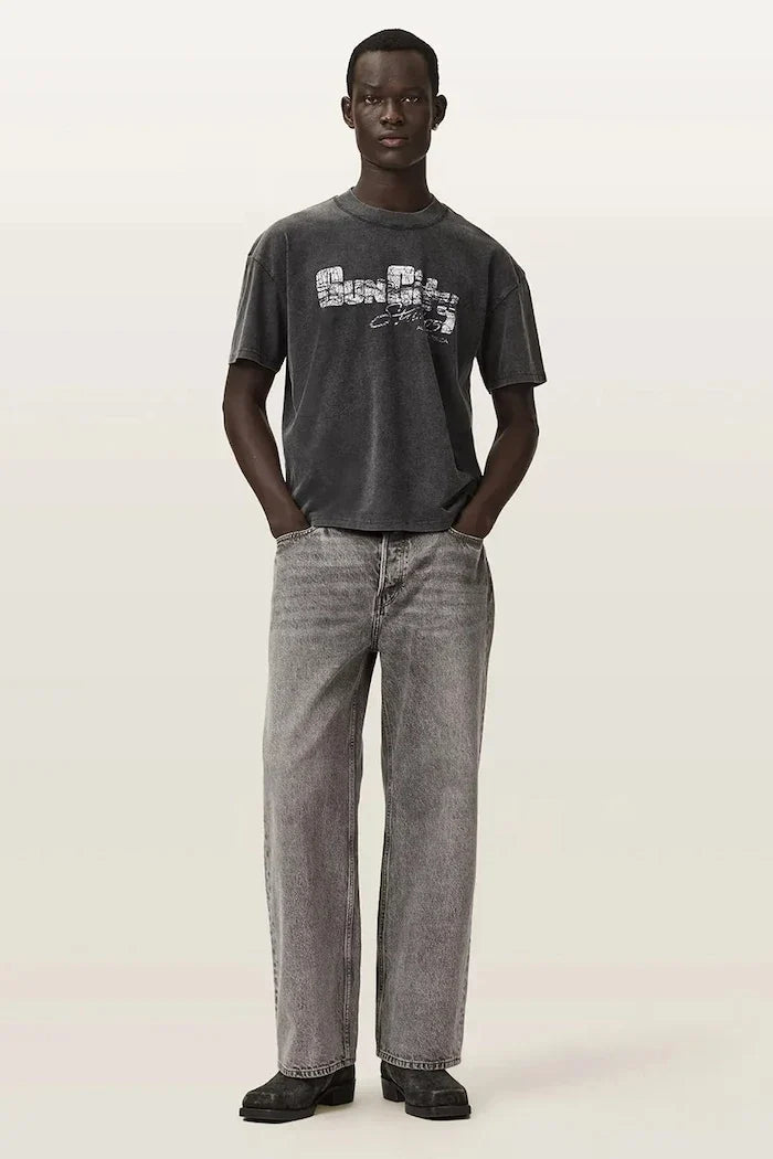 Camiseta básica de algodón para hombre AllSaints SUN