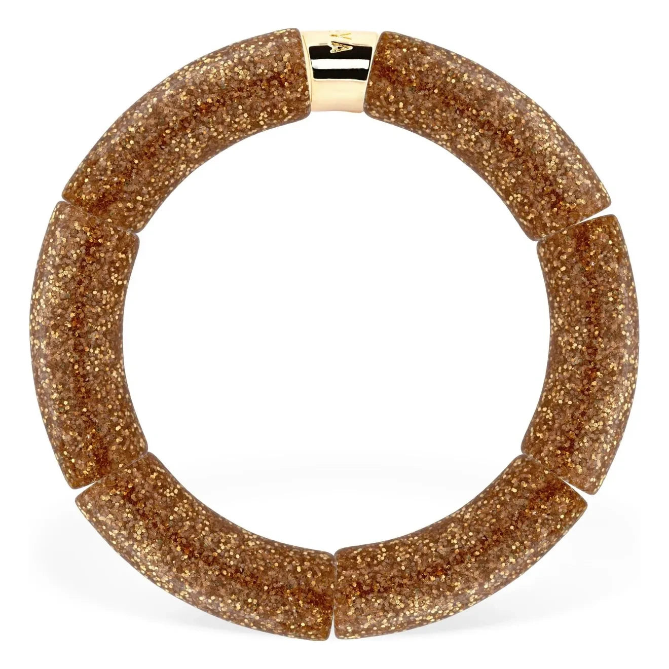 Parabaya - Chocolate 2 Pulseras | Dorado