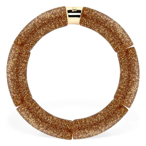Parabaya - Chocolate 2 Pulseras | Dorado