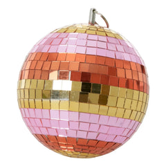 Arroz - Bola de discoteca rosa