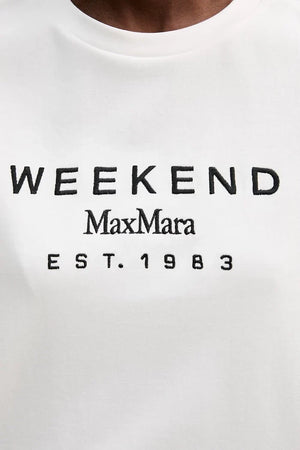 Camiseta de algodón Weekend Max Mara SABATO
