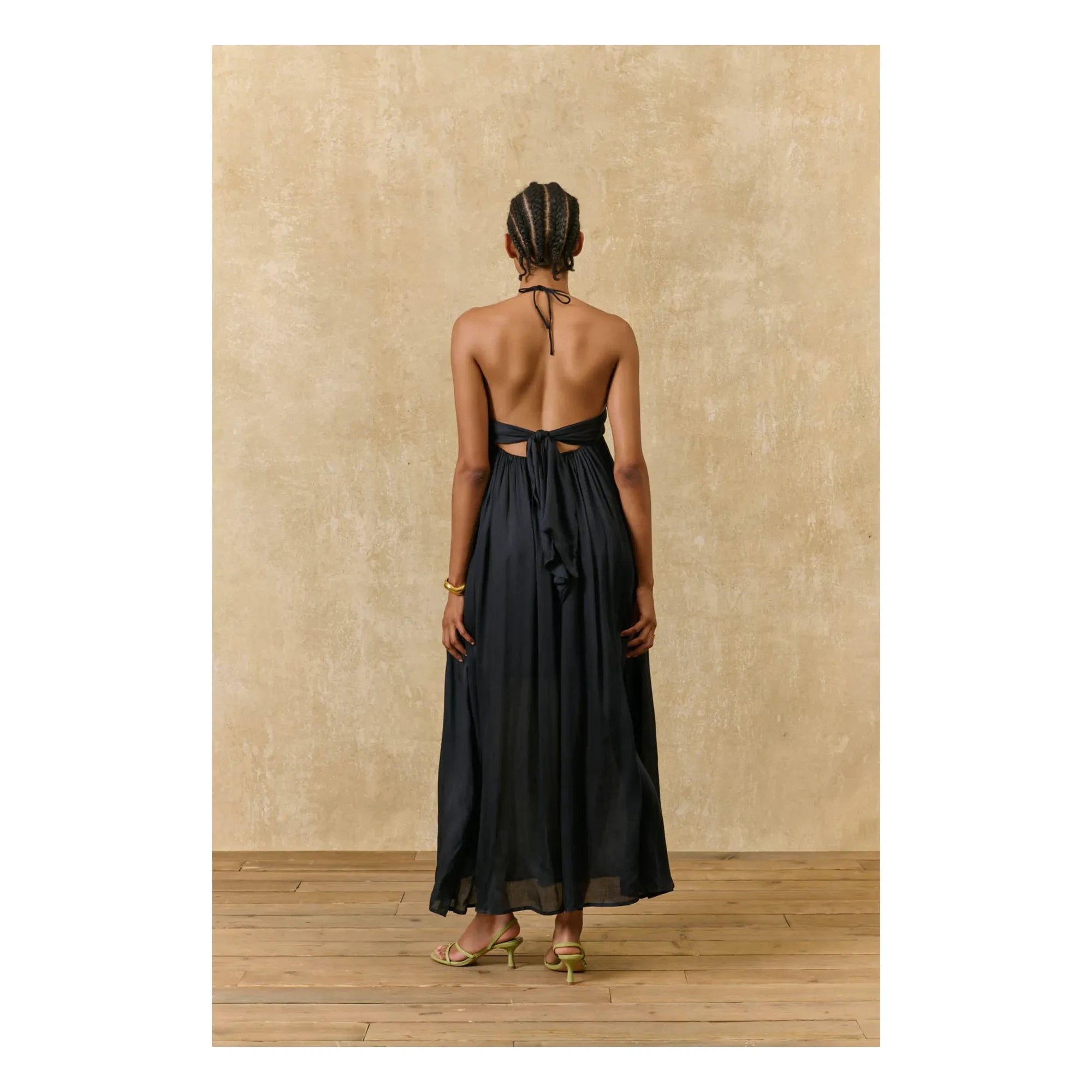 Louise Misha - Vestido Ysolde | Negro