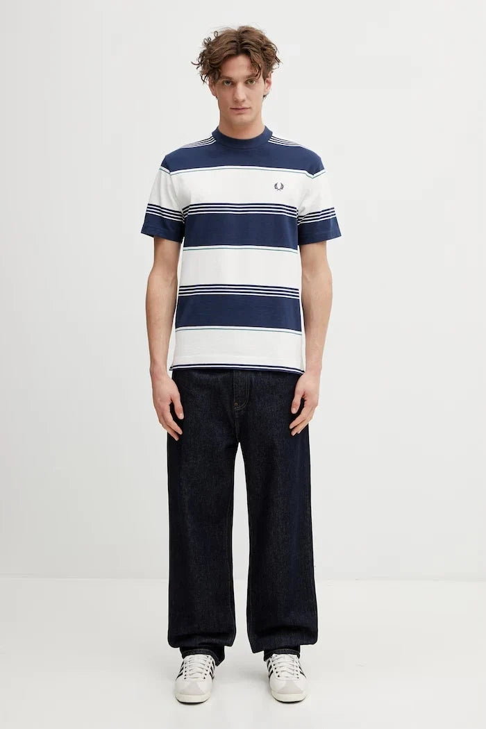 Camiseta de algodón Fred Perry
