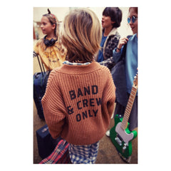Piupiuchick - Cardigan de lana Band & Crew Only | Marrón