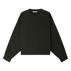 Sessùn - Sudadera Yuki Metalik | Verde oscuro