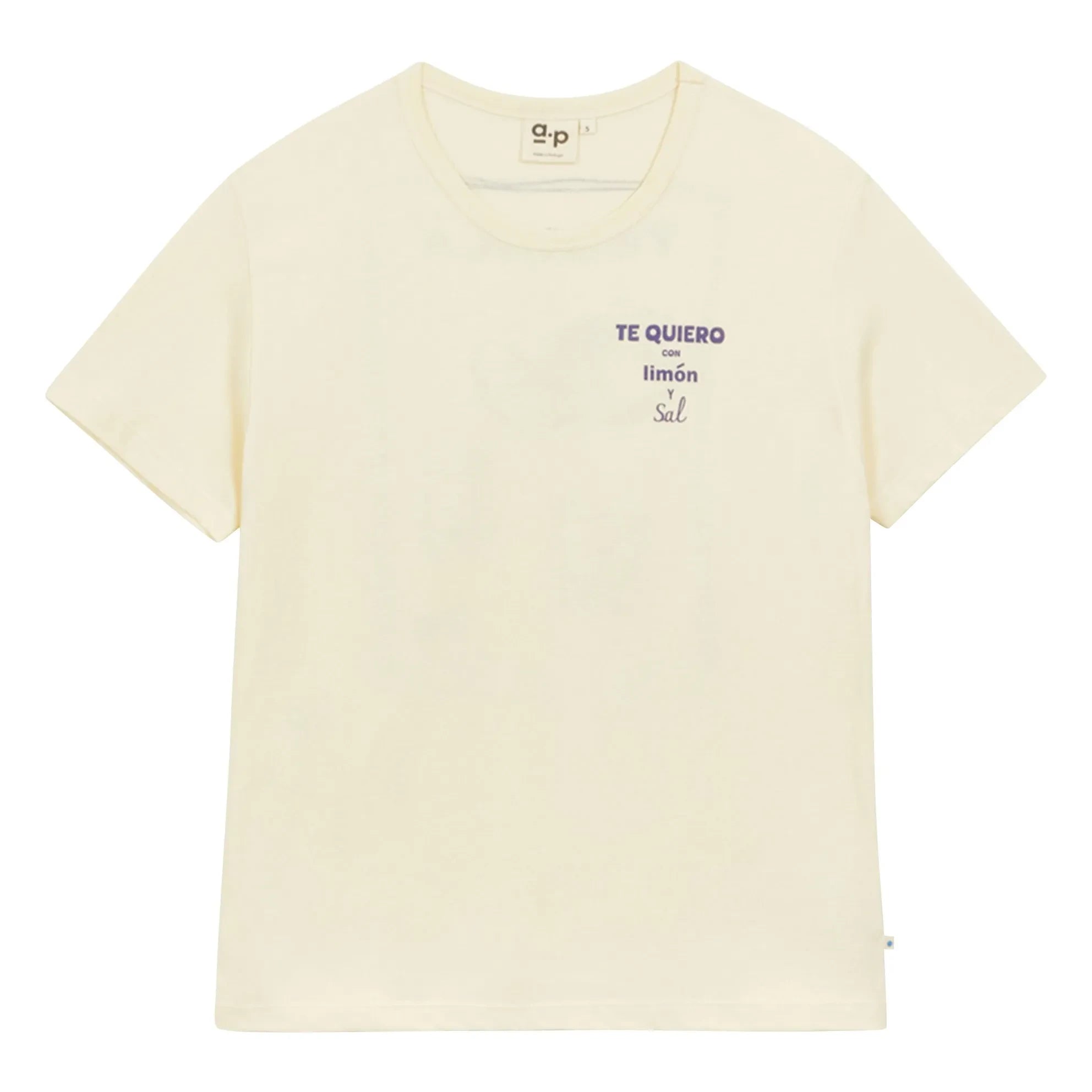 a.p - Camiseta de algodón orgánico Tequila | Crudo