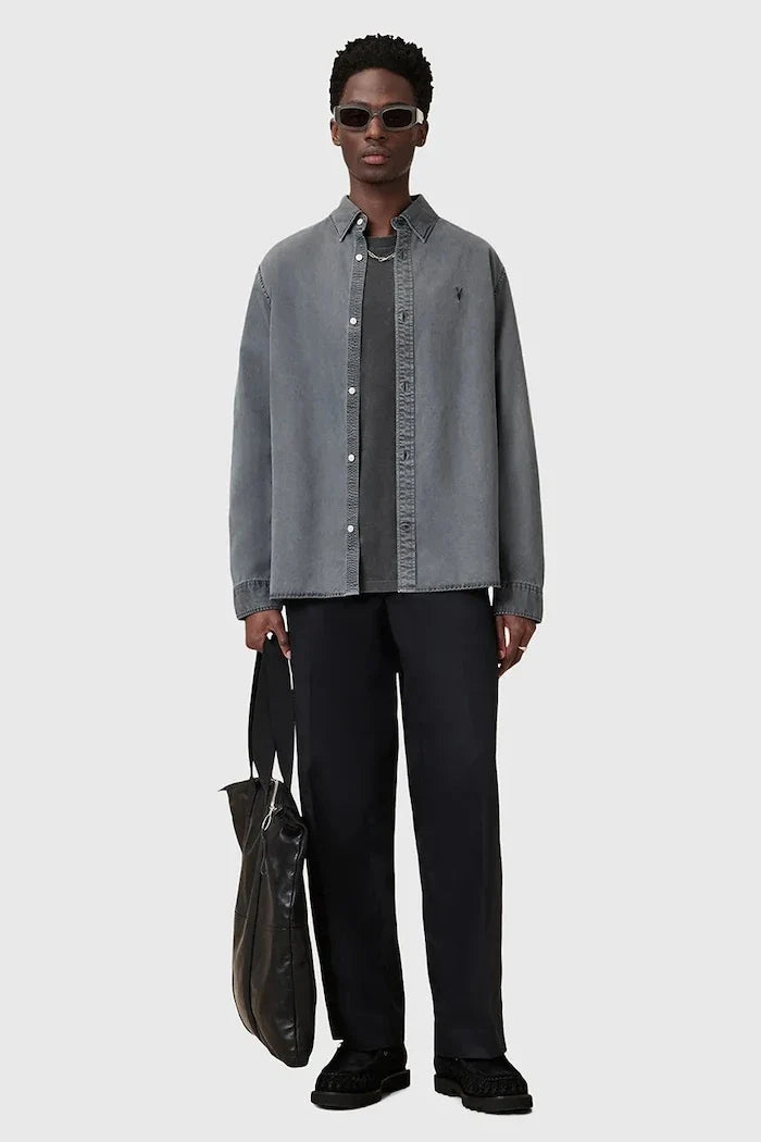 Camiseta de algodón AllSaints SAKA