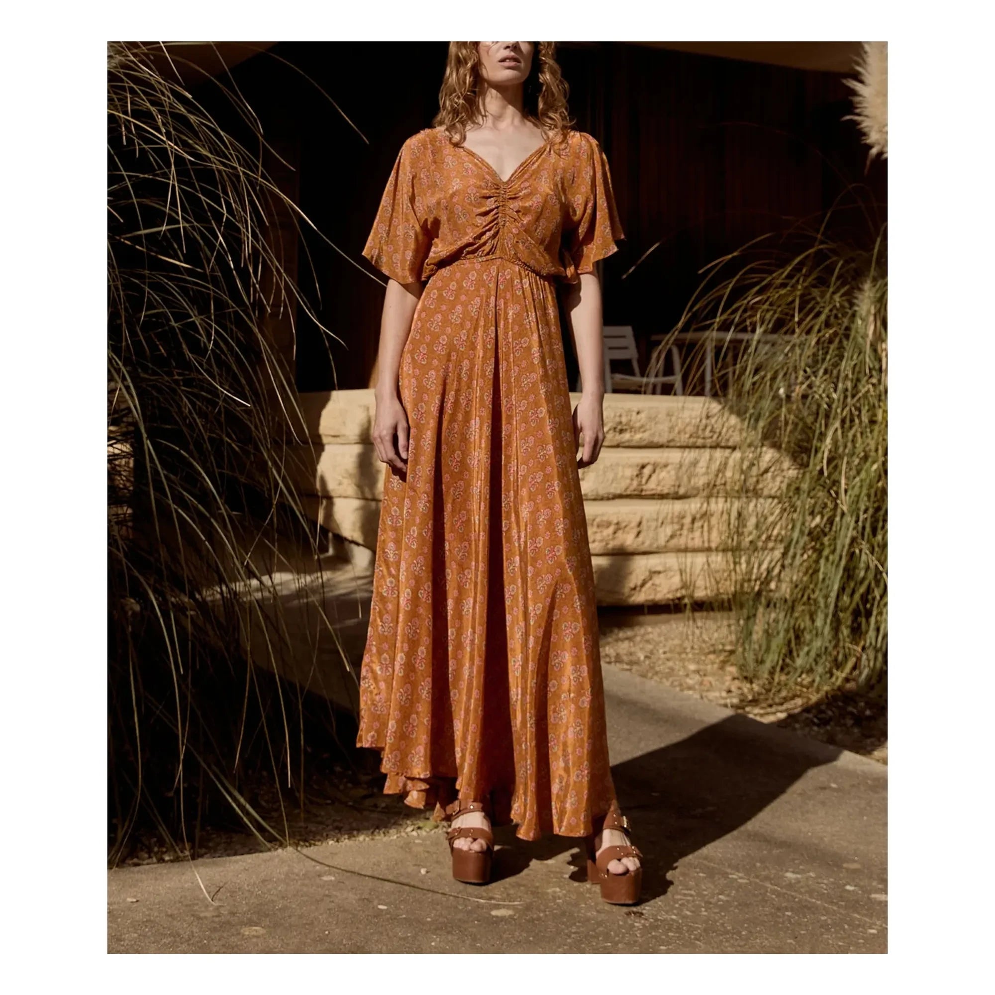 Mes Demoiselles - Vestido Rebecca | Naranja