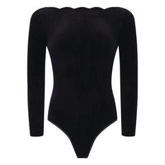 Flair - Vücut Katy Velours | Negro