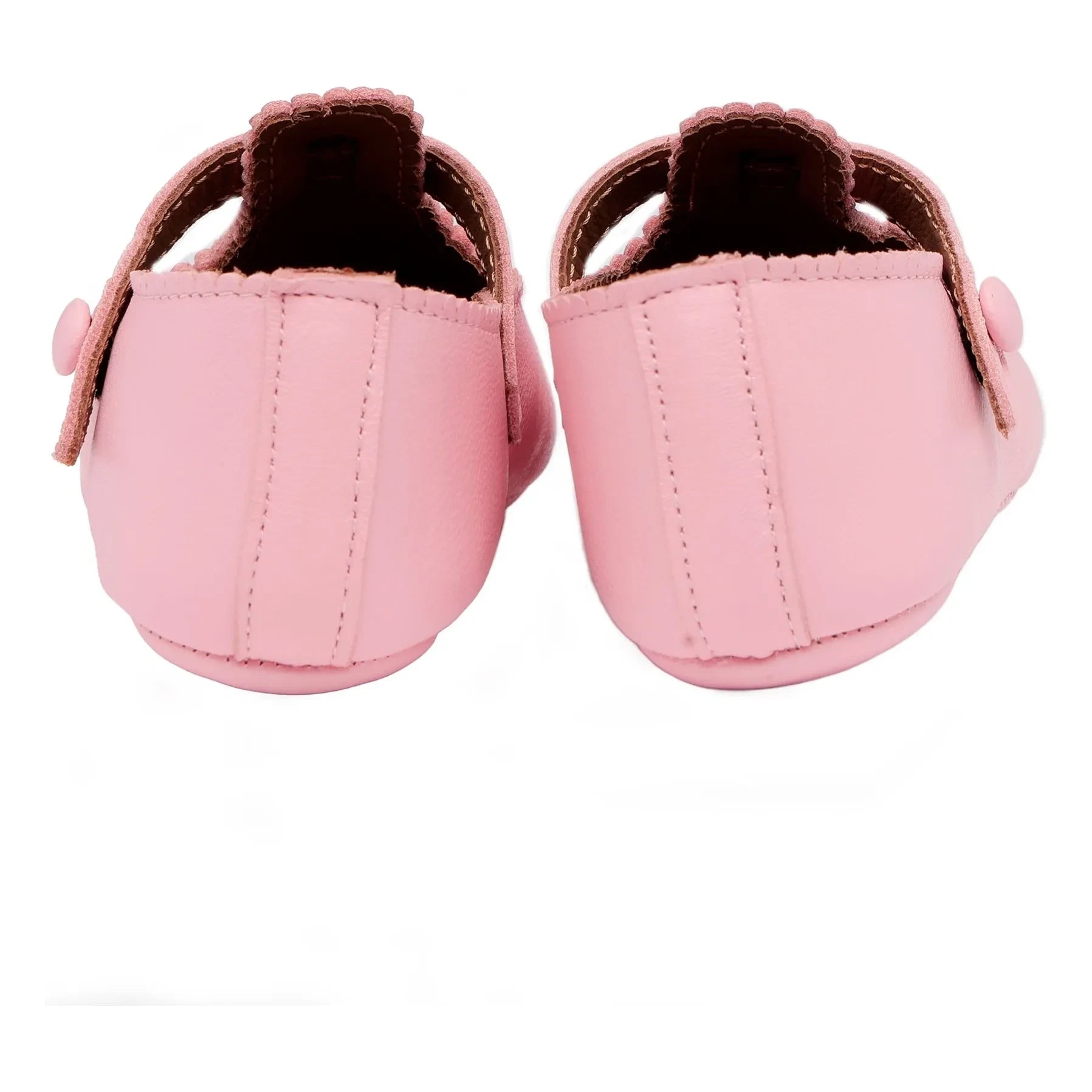 Pèpè - Pantuflas festoneadas rosas