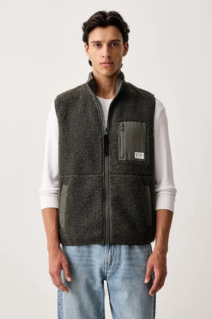 Chaleco polar para hombre