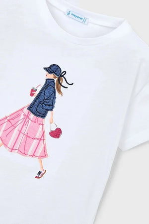 Camiseta de algodón para niño Mayoral