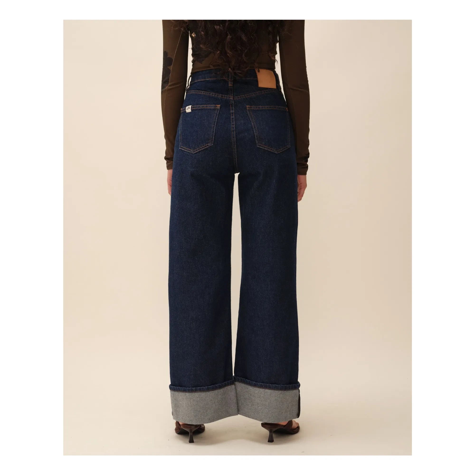 Nitah - Vaqueros de algodón orgánico Marwa | Denim crudo