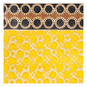 Le Monde Sauvage - Superfrise Blossom Tokio - Set de 9 hojas | Negro