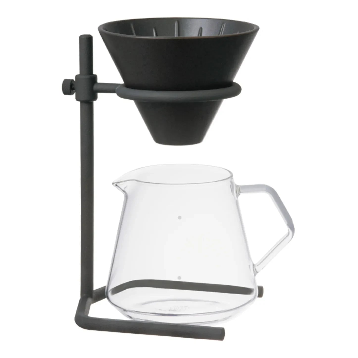 Kinto - Juego de tazas de café lenta - 4 tazas | Negro