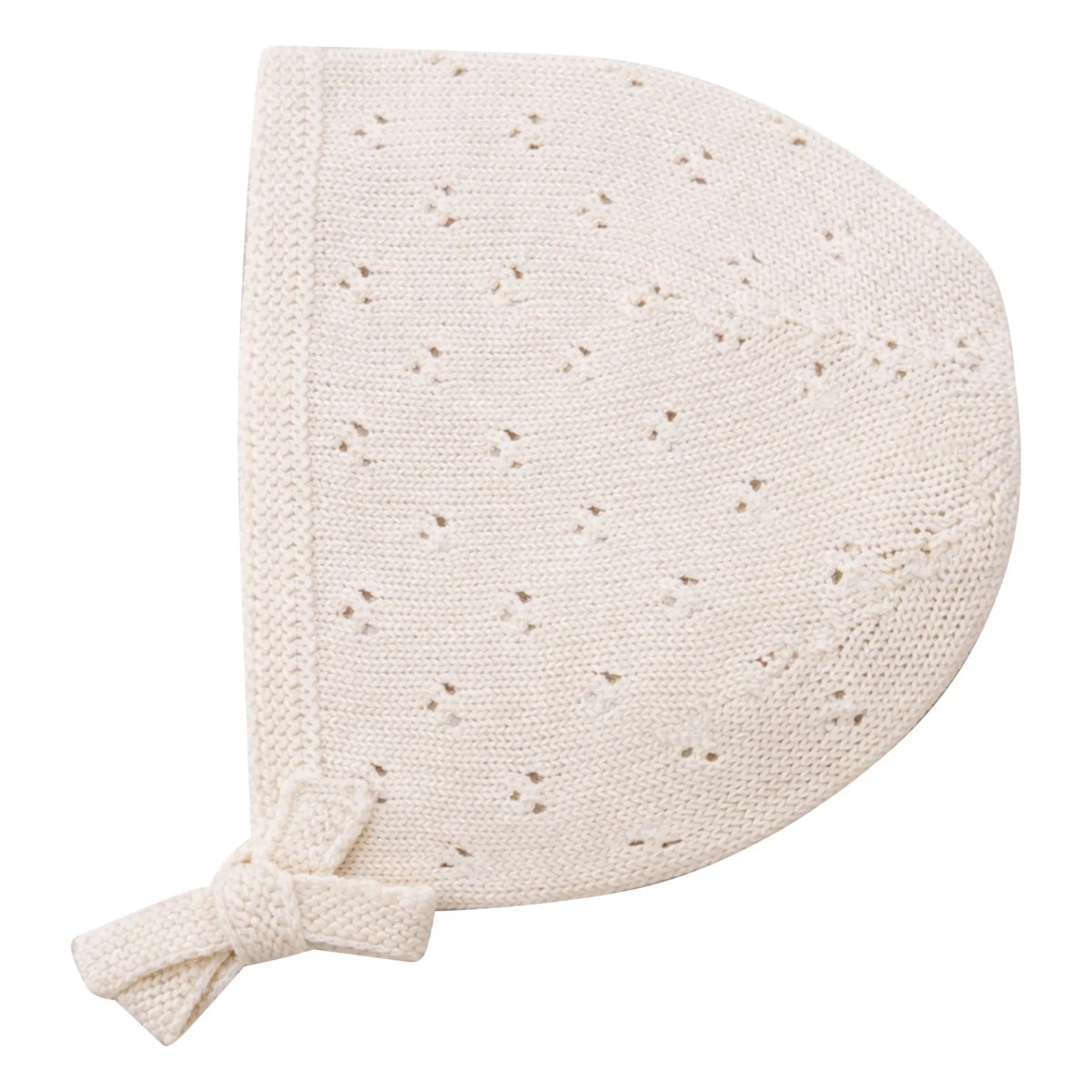 Lililotte - Gorro calado de algodón orgánico Clovis | Crudo