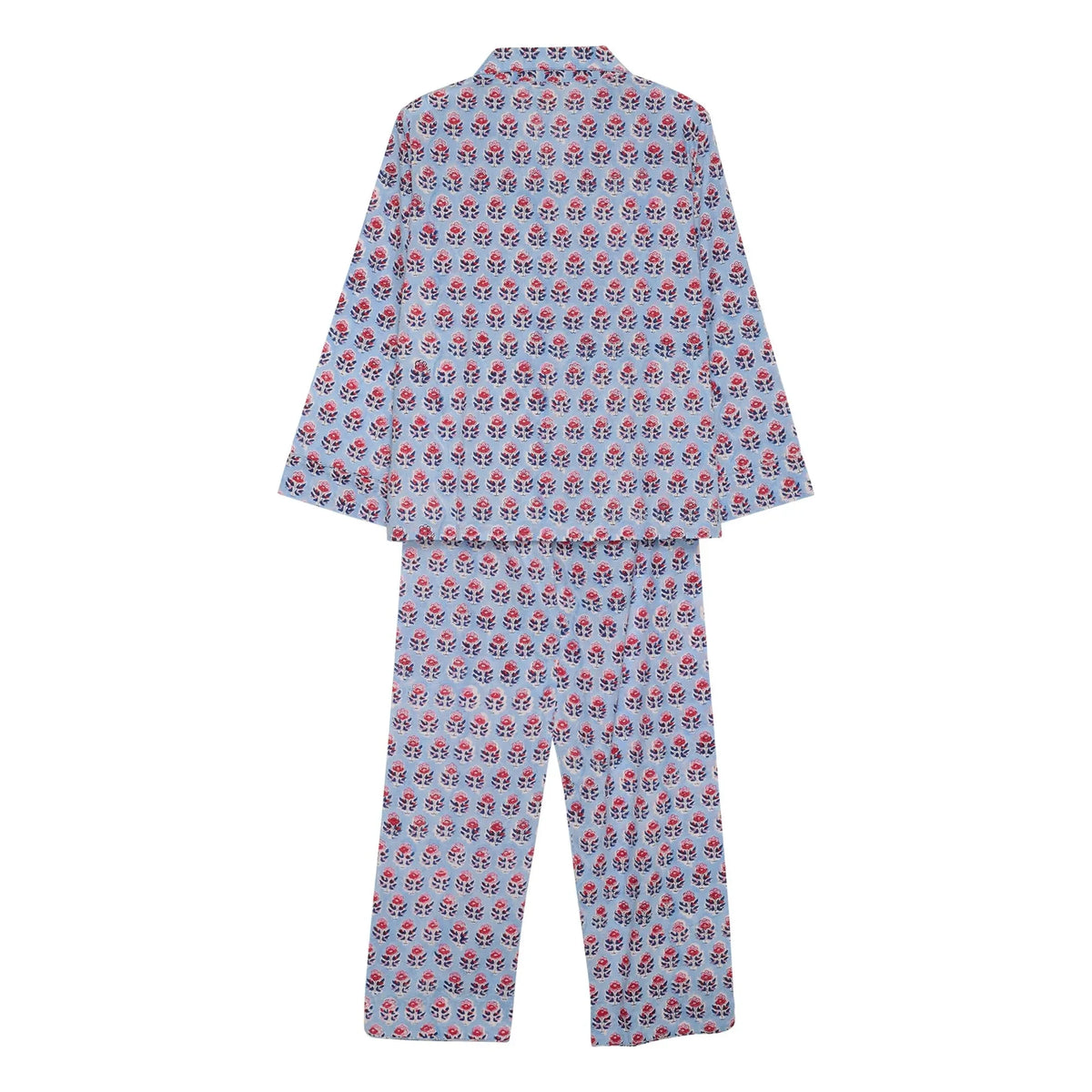 SISSEL EDELBO - Pijama de algodón orgánico | Azul
