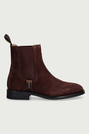 Botines Chelsea de ante para mujer Fayy