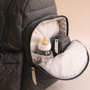 Avery Row Changing Backpack - Soft Black-Changing Bags-Soft Black- | Natural Baby Shower