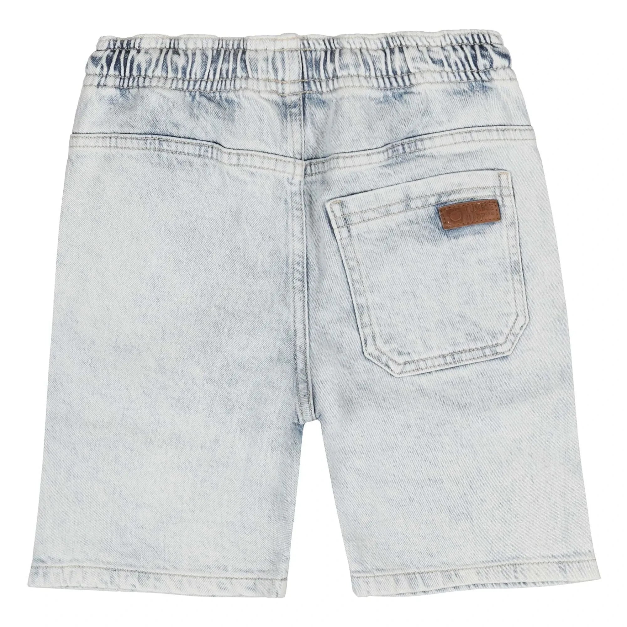 Tumble N'Dry - Juan Denim Pantalones Cortos Con Cordón | Azul lavado