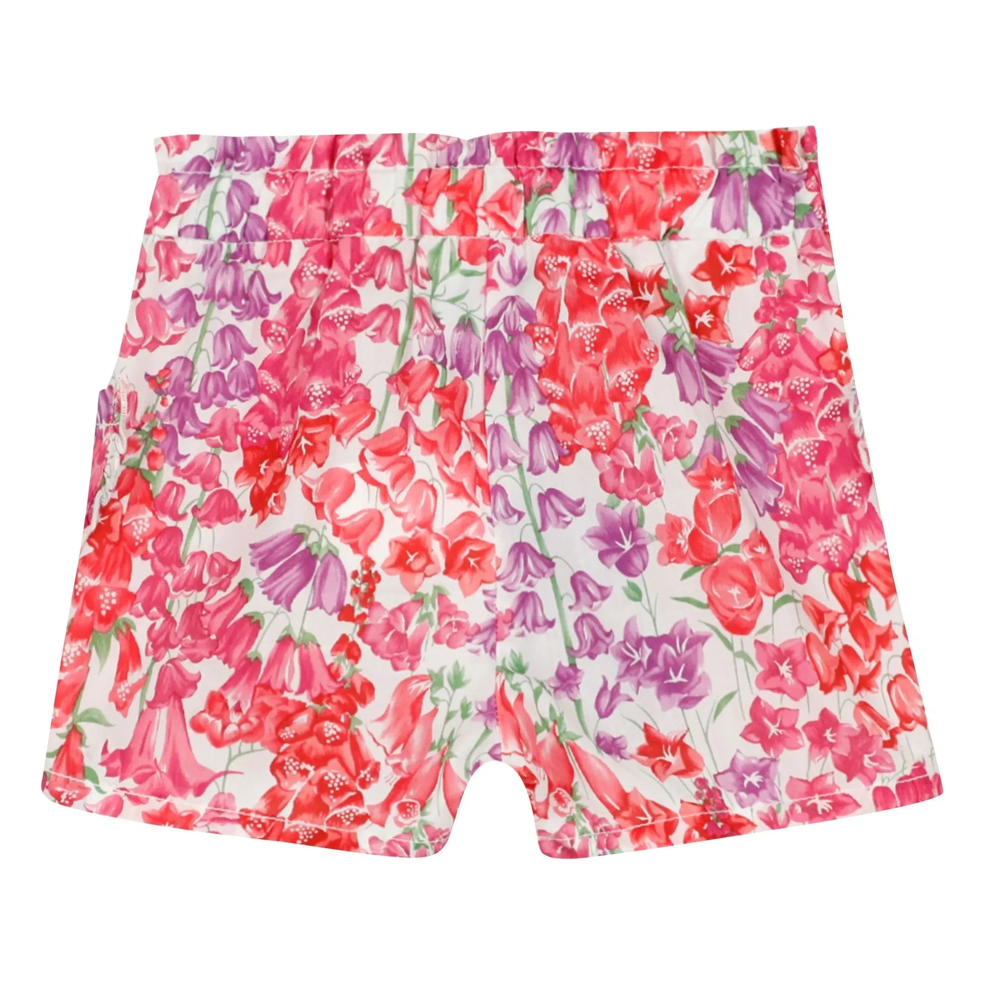 Tartine et Chocolat - Pantalones cortos Liberty de color rosa caramelo