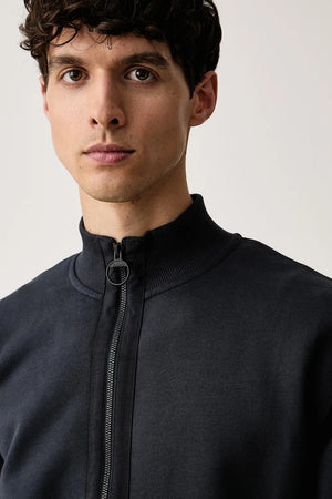 Sudadera Caldbeck Barbour de algodón con cremallera para hombre