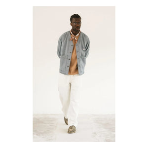 Wooden Store - Cárdigan chaqueta Loco | Azul grisáceo
