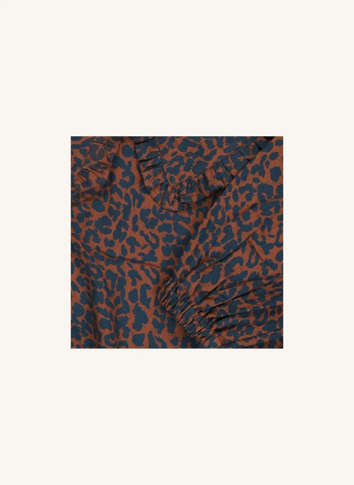 Tumble N'Dry - Lucette Vestido Leopardo | Marrón