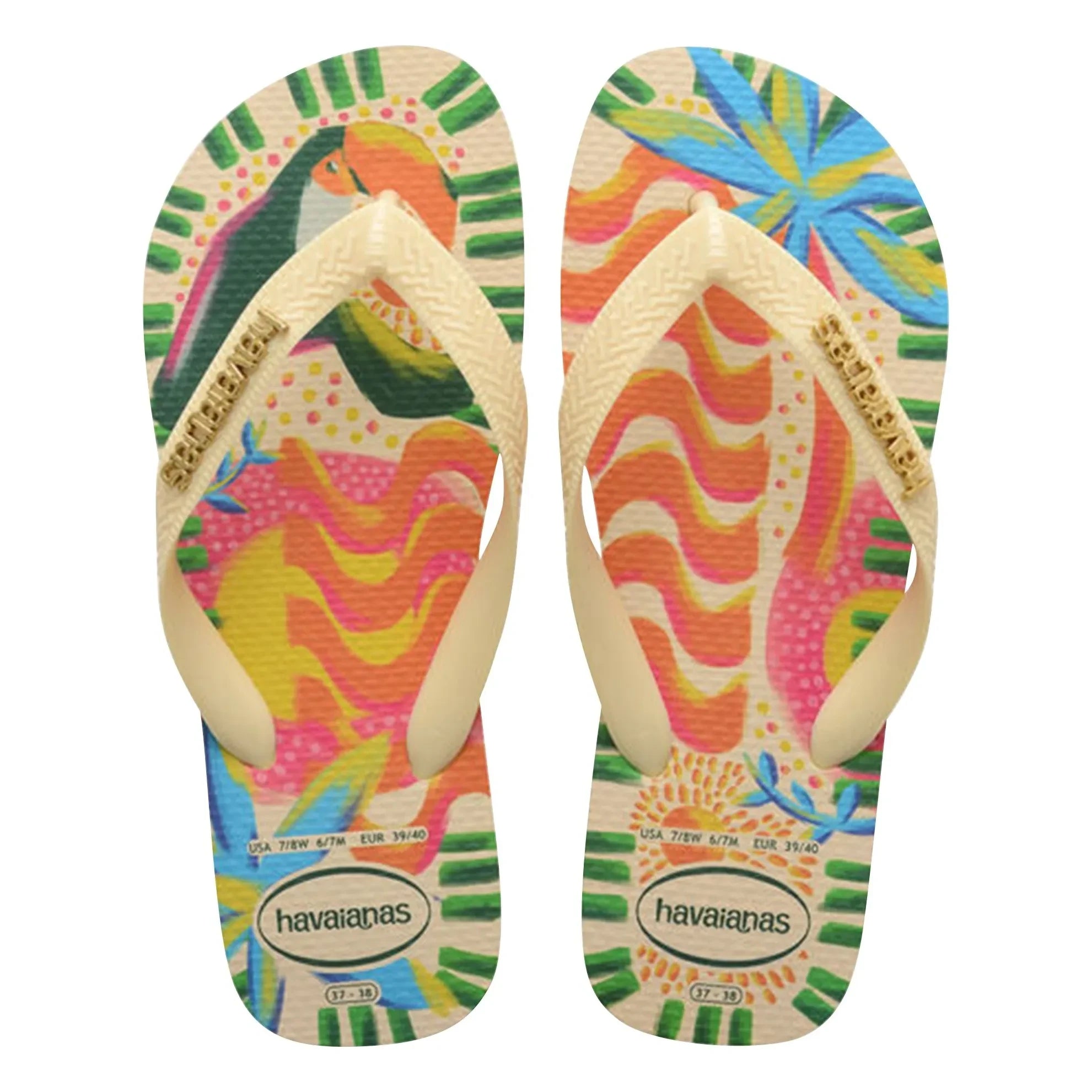 Havaianas - Chanclas Top Ginga Bossa | Crema