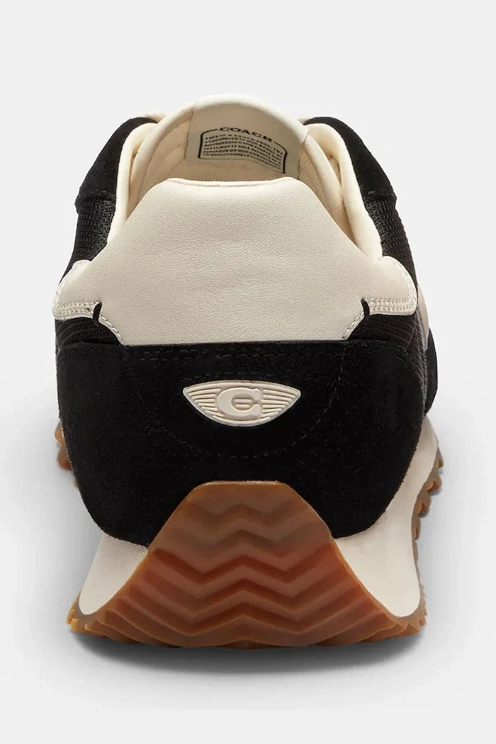 Zapatillas de cuero para hombre Coach Retro Runner