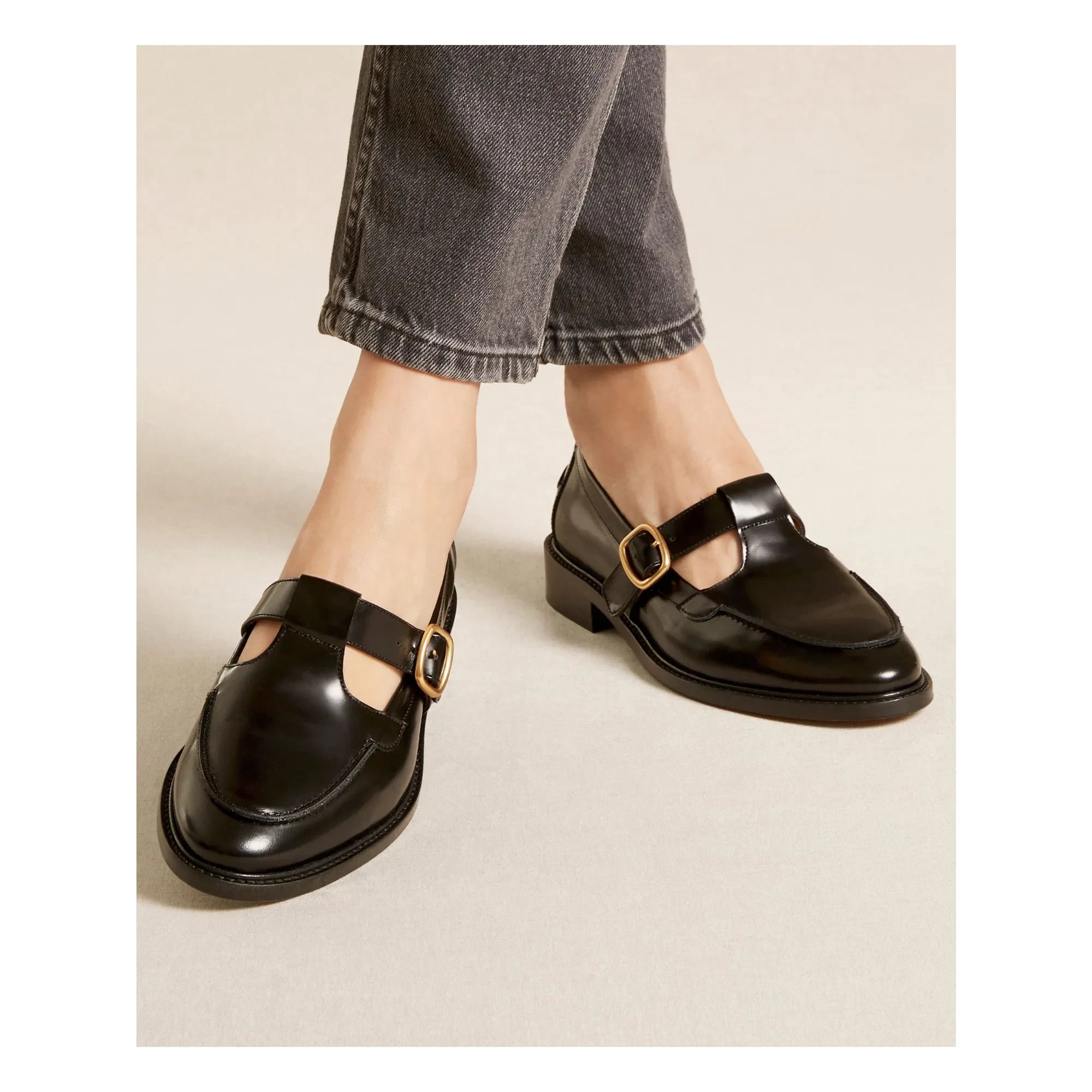 Rivecour - Mocasín nº 84 Piel Glacé | Negro