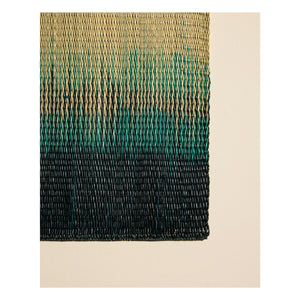 Maison Sarah Lavoine - Mantel individual Orée de jacinto de agua | Verde Bosque