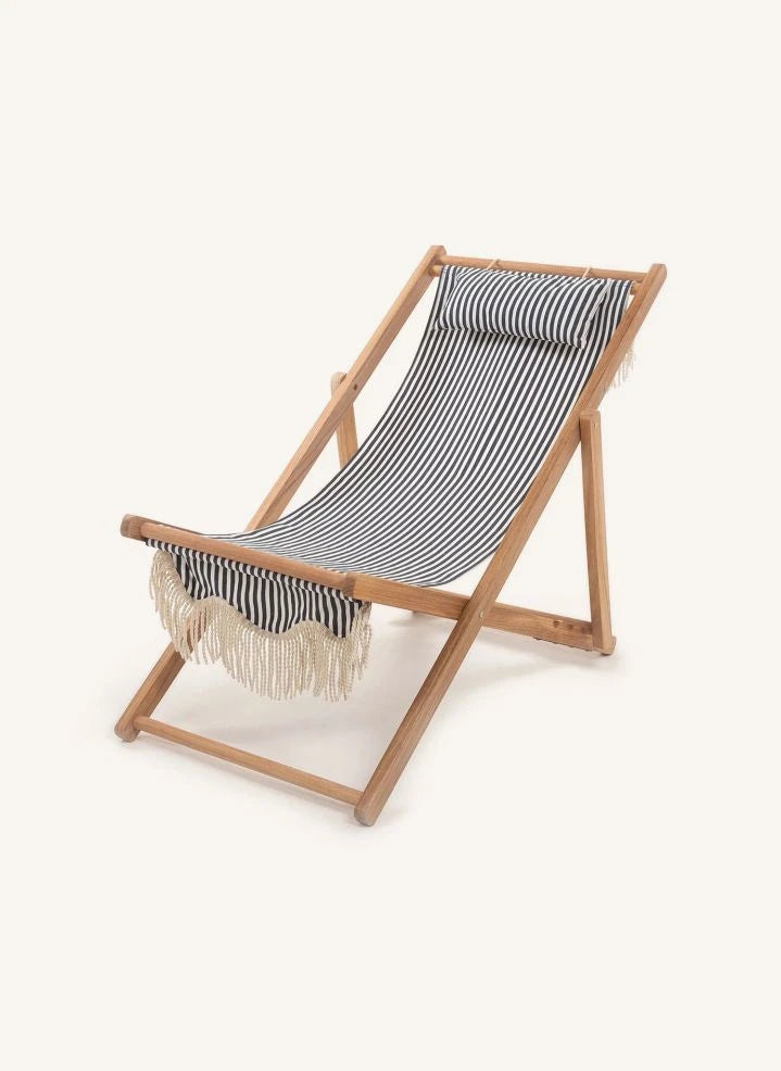 Business & Pleasure Co. - The Sling Premium Tumbona | Azul oscuro