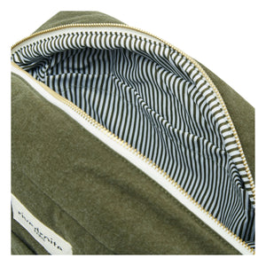 rivedroite - Bolso Maternal Mini Darcy de Algodón Reciclado | Caqui