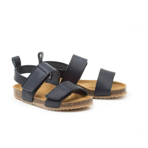 Pèpè - Two Con Me - Sandalias Controladas con Doble Hebilla | Azul Marino