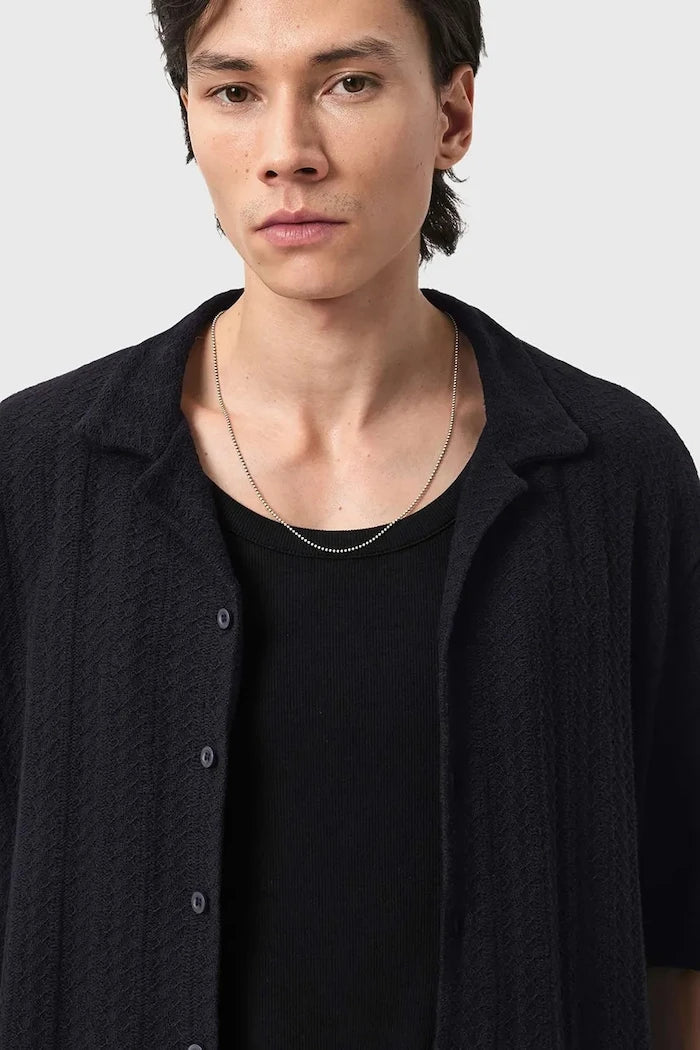AllSaints TRACE Camisa de algodón