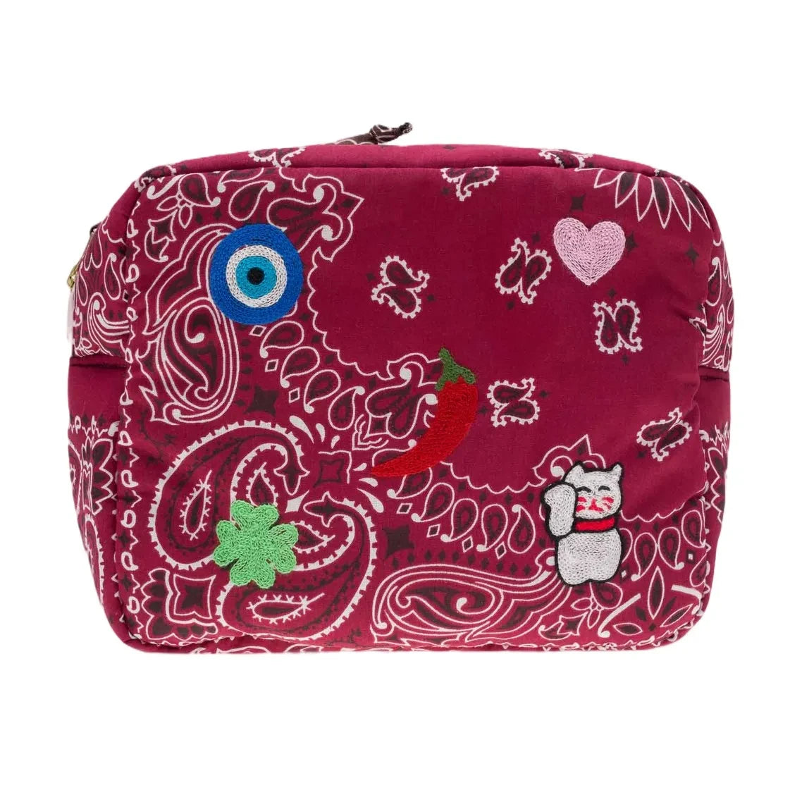 Call it by your name - Mini Vanity Multi Emoji Gözlük Pamuk | Bordo