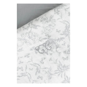 Tartine et Chocolat - Juego de funda nórdica Toile de Jouy | Gris