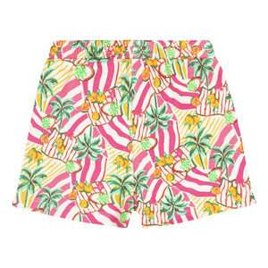 Tumble N'Dry - Pantalón corto Amazonas Palm Algodón Orgánico | Rosa