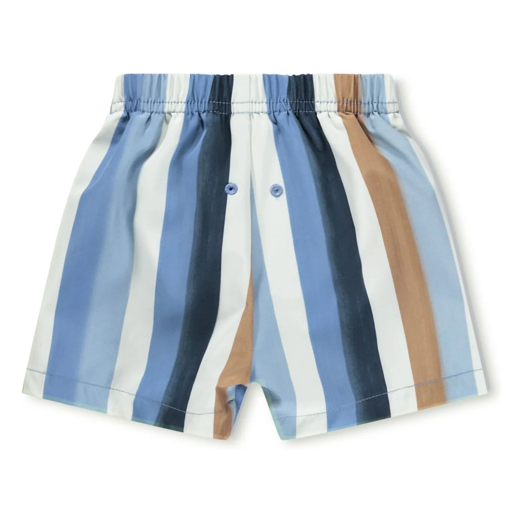 Molo - Shorts de baño a rayas Newton con fibra reciclada | Azul