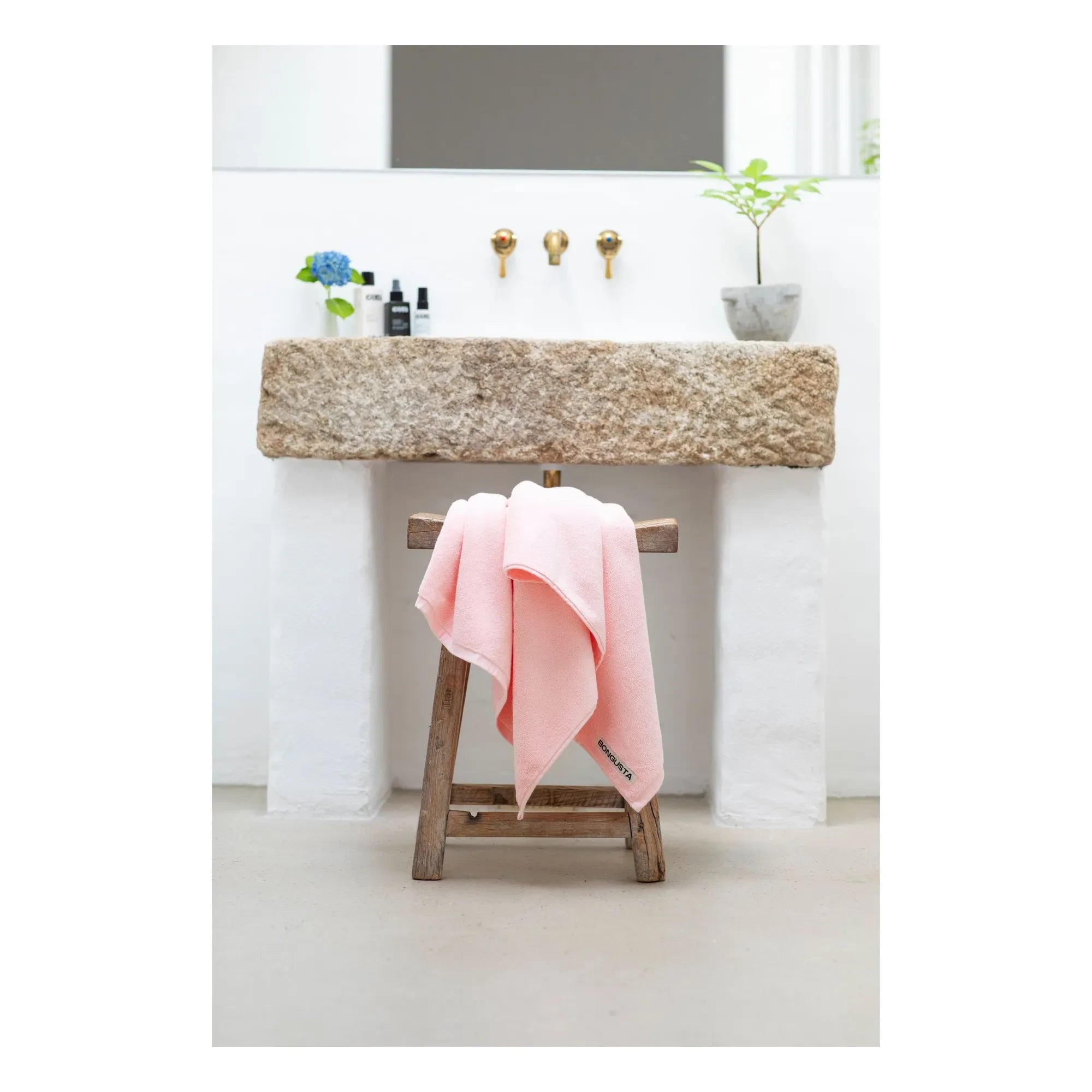 Bongusta - Toalla de baño Naram | Polvo