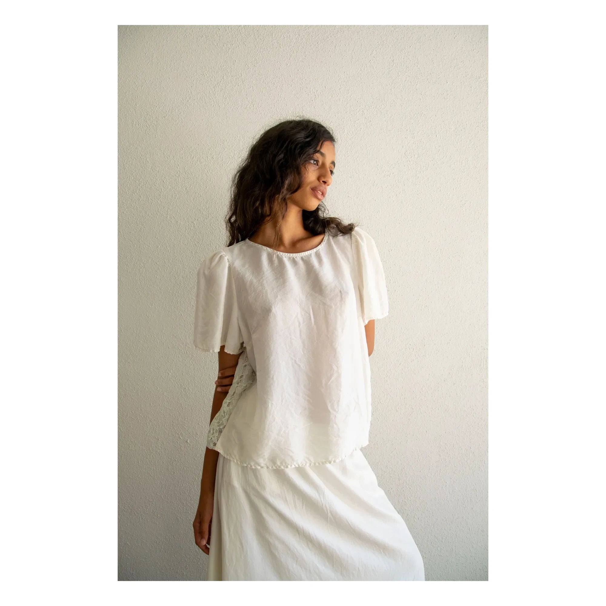 THEAVANT - Top La Fille Encaje | Blanco