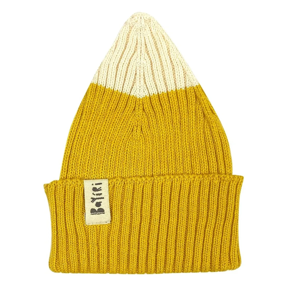 Bayiri - Gorro de algodón orgánico Sierra Nevada | Mostaza